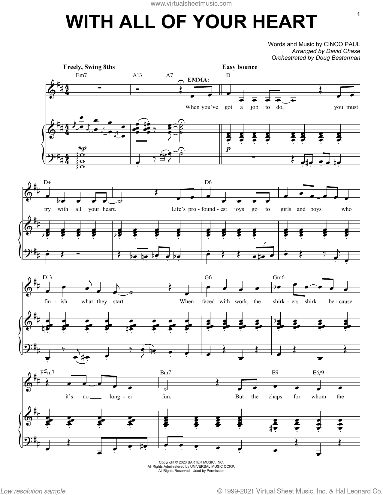 With All Of Your Heart (from Schmigadoon!)
