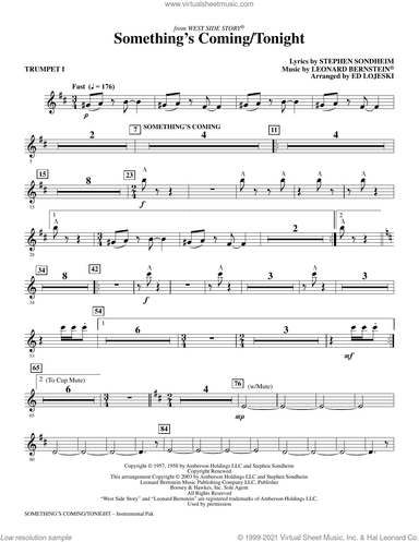 Something's Coming/Tonight (from West Side Story) (arr. Ed Lojeski)