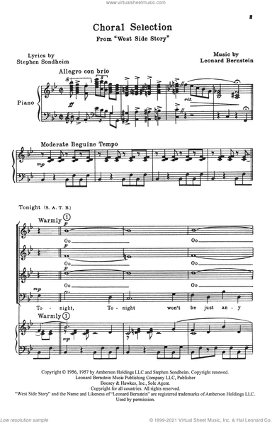 Choral Medley from West Side Story (arr. William Stickles)