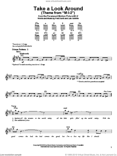 Take A Look Around (Theme From "M:I-2")