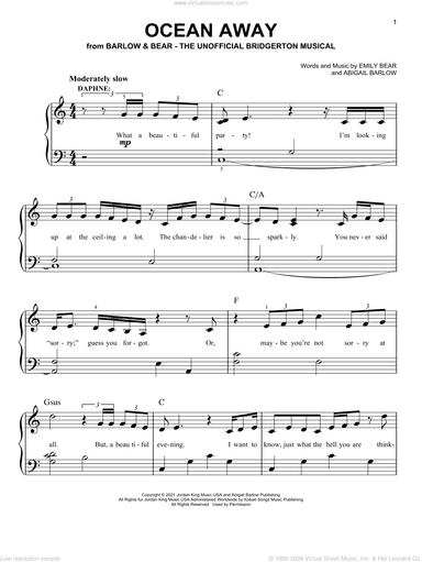 Ocean Away (from The Unofficial Bridgerton Musical)