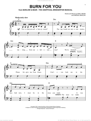 Burn For You (from The Unofficial Bridgerton Musical)