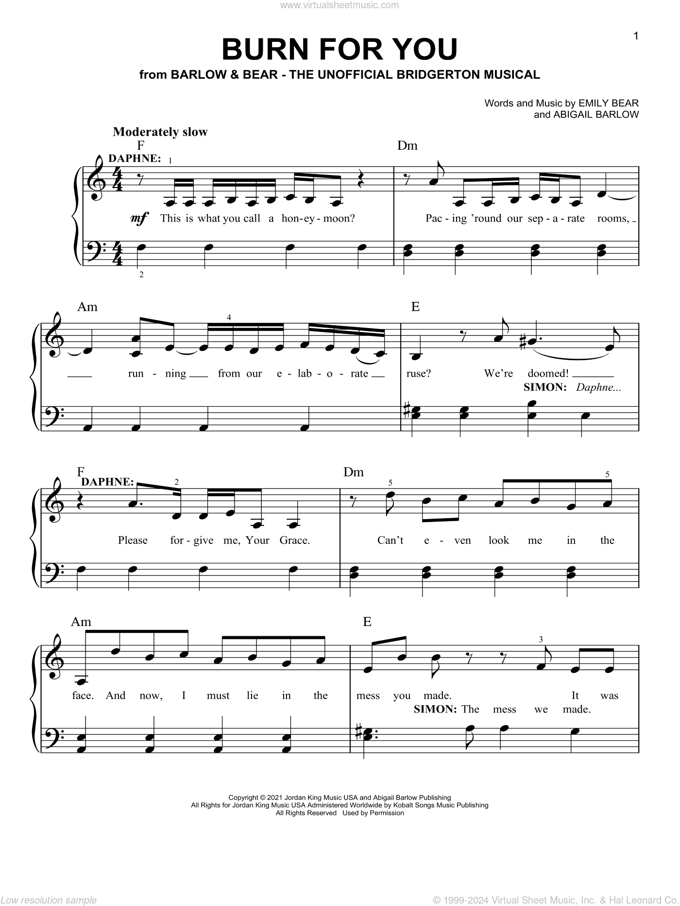 Burn For You (from The Unofficial Bridgerton Musical)
