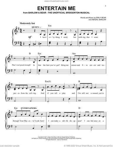 Entertain Me (from The Unofficial Bridgerton Musical)