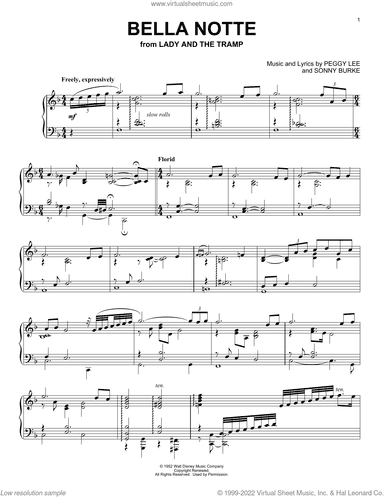 Bella Notte (This Is The Night) (from Lady And The Tramp)