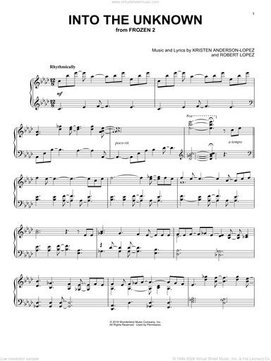 Into The Unknown (from Disney's Frozen 2)