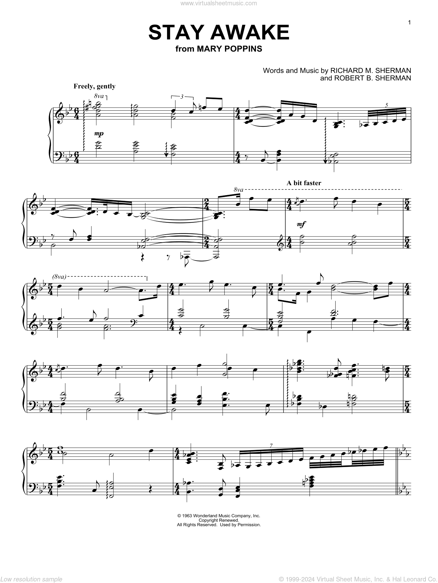 Stay Awake (from Mary Poppins)