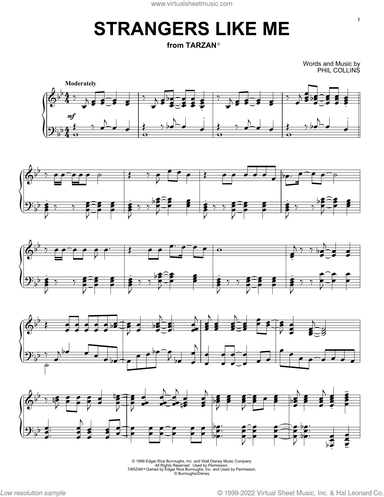 Strangers Like Me (from Disney's Tarzan)