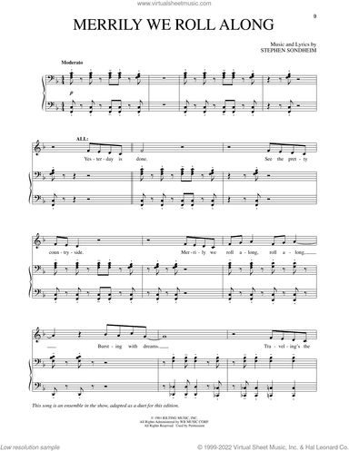 Merrily We Roll Along (from Merrily We Roll Along)