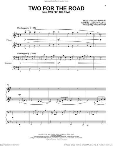 Two For The Road (arr. Phillip Keveren)