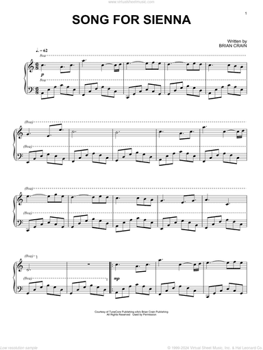 Song For Sienna