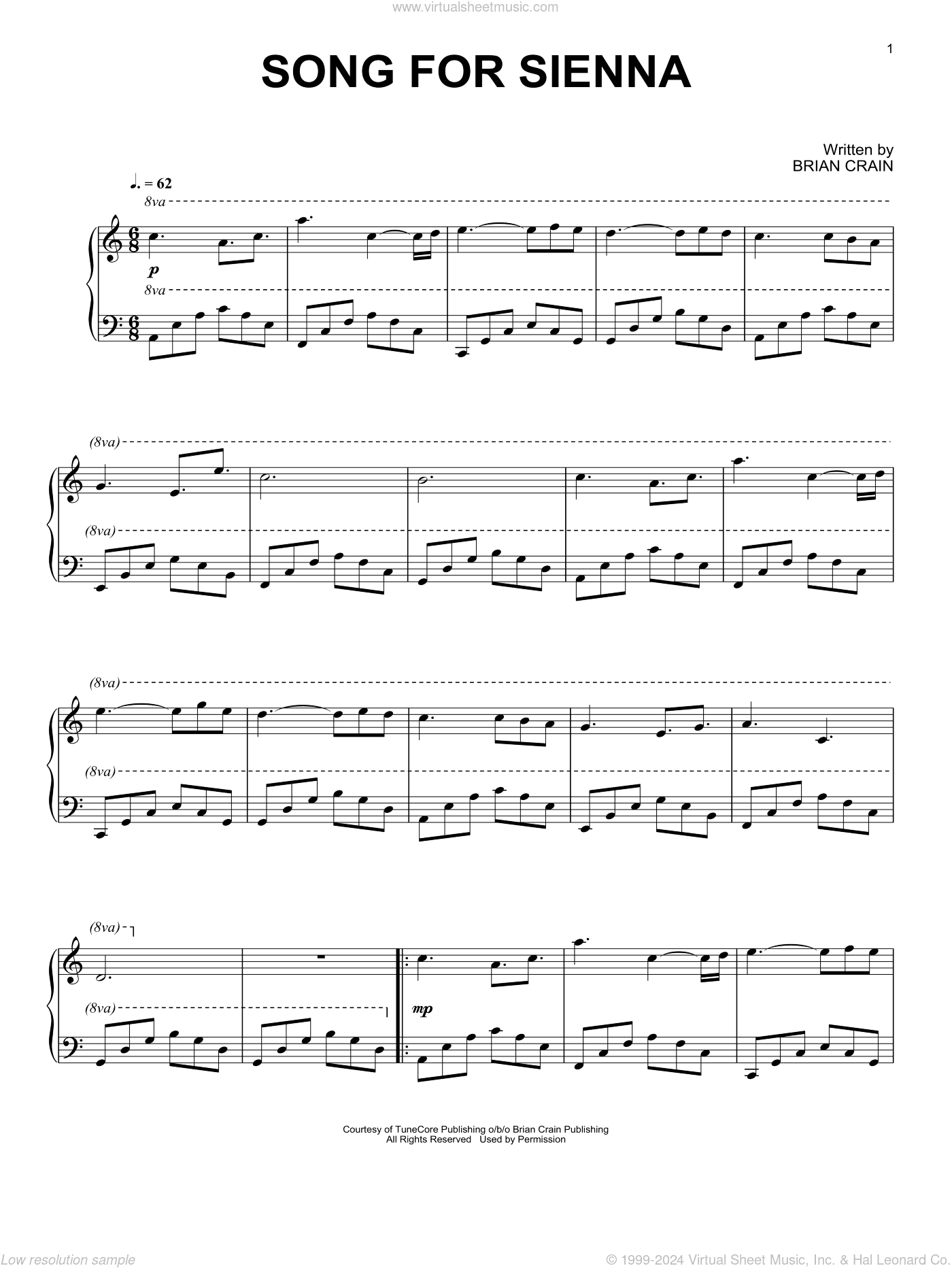Song For Sienna