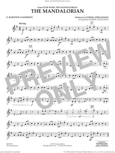 The Mandalorian (from Star Wars: The Mandalorian) (arr. Longfield)