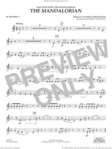The Mandalorian (from Star Wars: The Mandalorian) (arr. Longfield)