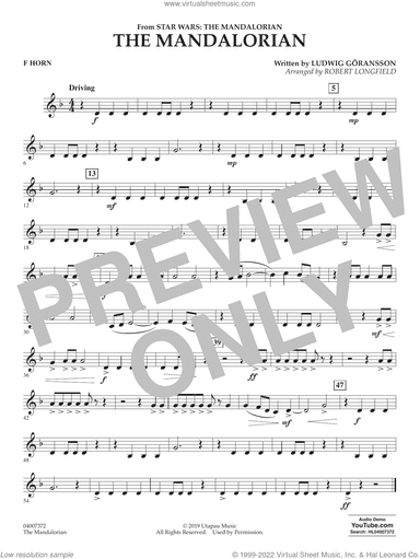 The Mandalorian (from Star Wars: The Mandalorian) (arr. Longfield)