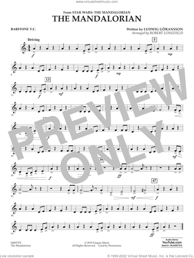 The Mandalorian (from Star Wars: The Mandalorian) (arr. Longfield)