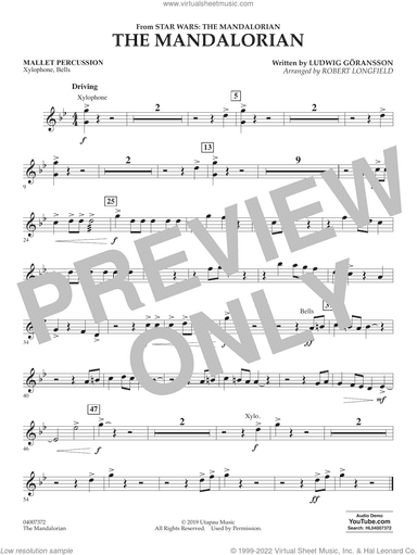 The Mandalorian (from Star Wars: The Mandalorian) (arr. Longfield)
