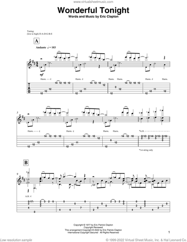 Wonderful Tonight (arr. David Jaggs)