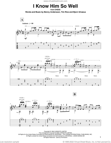 I Know Him So Well (from Chess) (arr. David Jaggs)