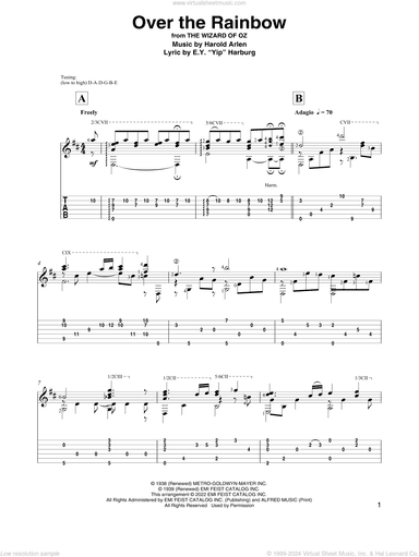 Over The Rainbow (from The Wizard Of Oz) (arr. David Jaggs)