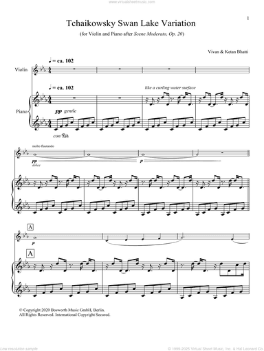 Tchaikowsky Swan Lake Variation