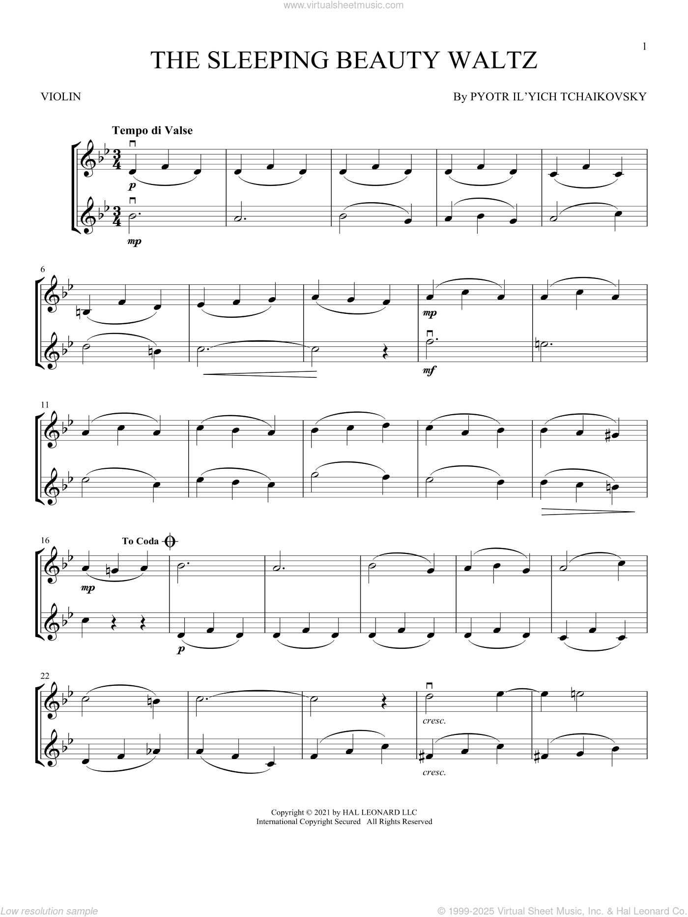 The Sleeping Beauty Waltz