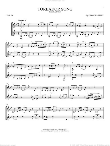 Toreador Song