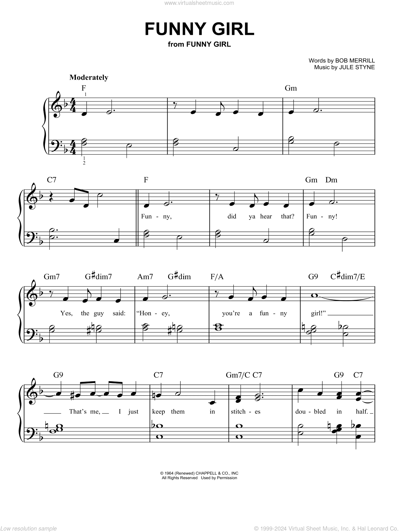 Funny Girl (from Funny Girl)
