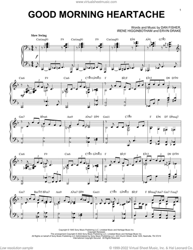 Good Morning Heartache [Jazz version] (arr. Brent Edstrom)