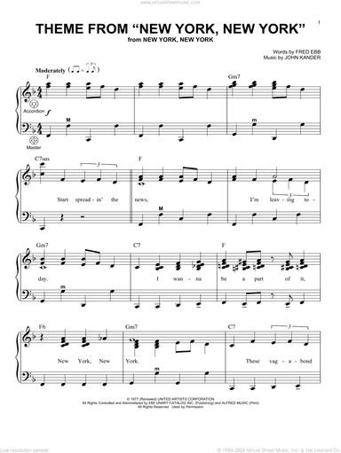 Theme From "New York, New York"