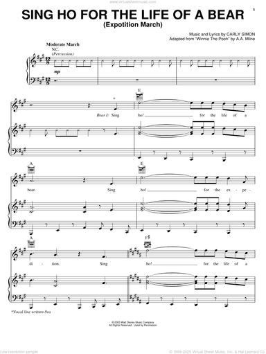 Sing Ho For The Life Of A Bear (Expotition March)