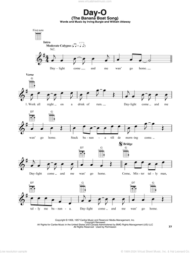 Day-O (The Banana Boat Song)