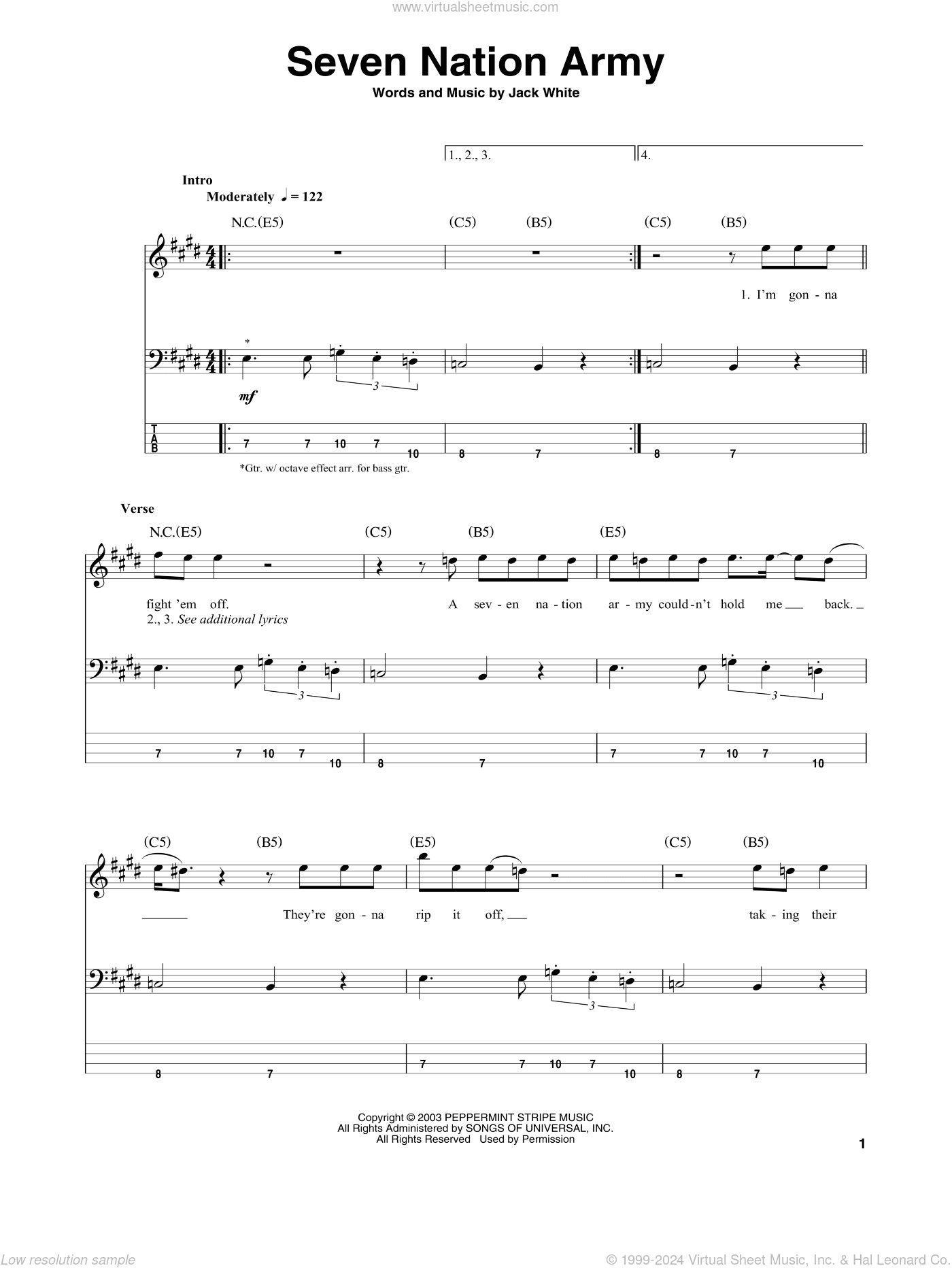 Seven Nation Army