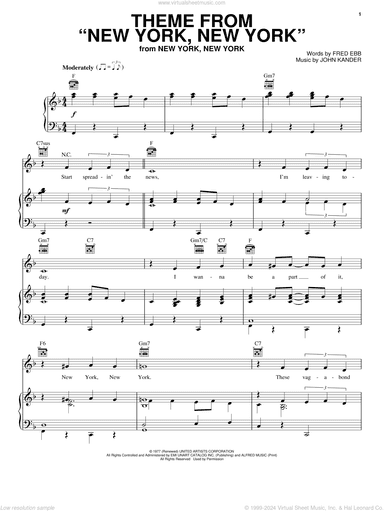 Theme From "New York, New York"