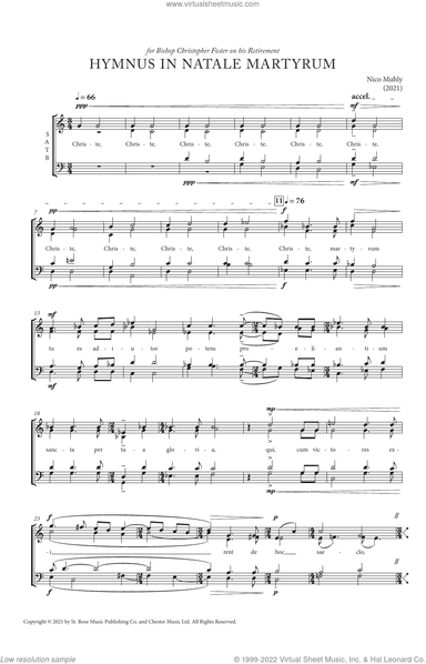 Hymnus In Natale Martyrum