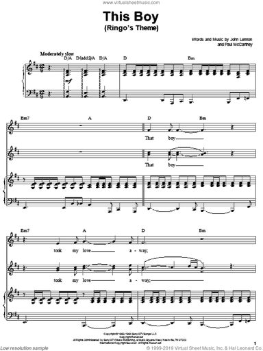 This Boy (Ringo's Theme)