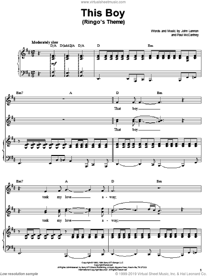 This Boy (Ringo's Theme)