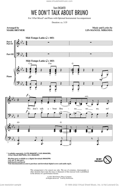 We Don't Talk About Bruno (from Encanto) (arr. Mark Brymer)
