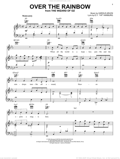 Over The Rainbow (from The Wizard Of Oz)