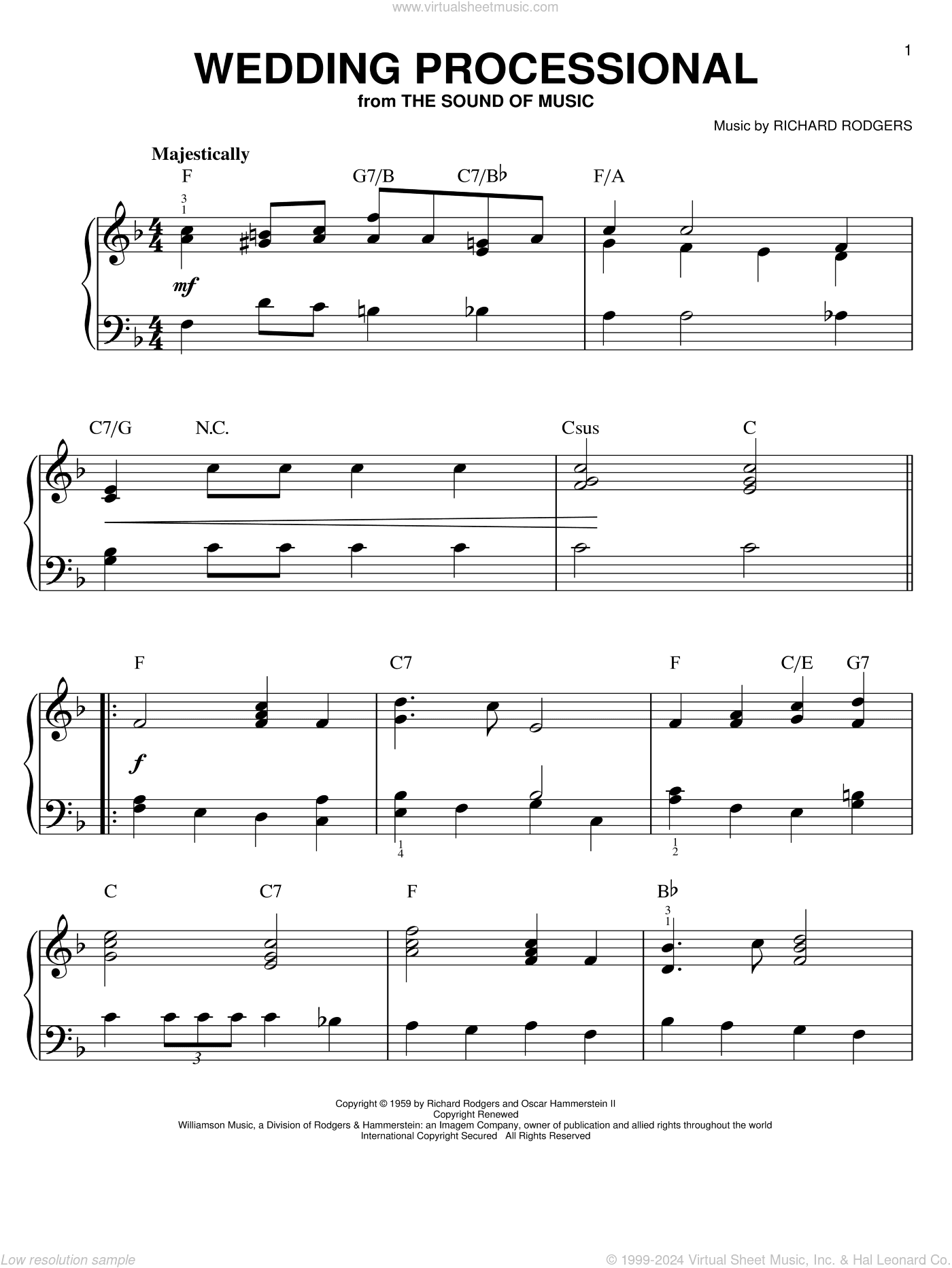 Wedding Processional (from The Sound of Music)