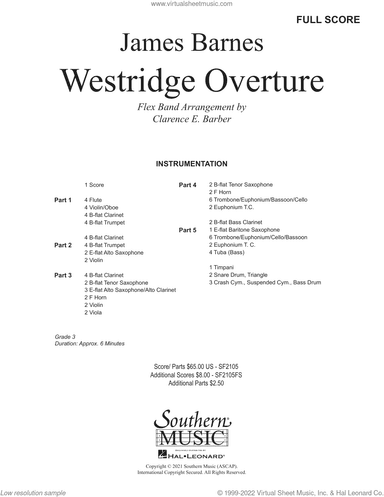 Westridge Overture (COMPLETE)