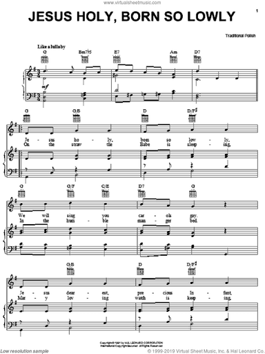 Jesus Holy, Born So Lowly