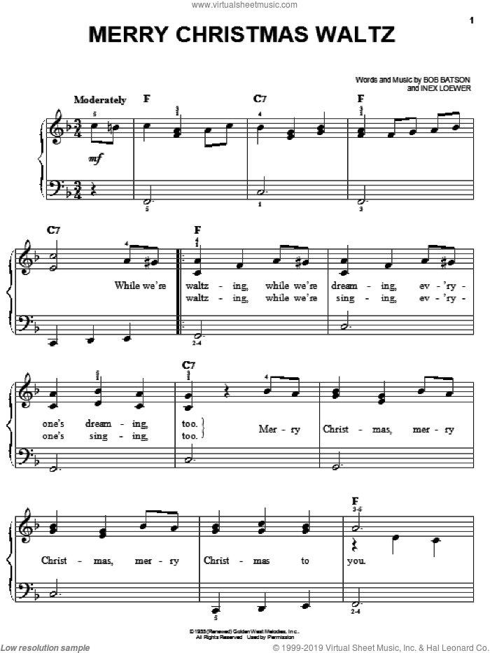 Merry Christmas Waltz
