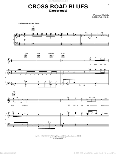 Cross Road Blues (Crossroads)