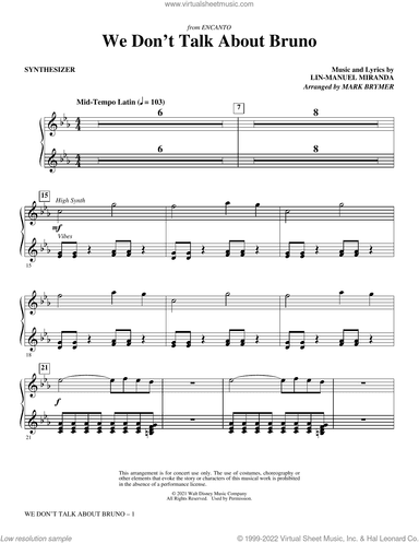 We Don't Talk About Bruno (from Encanto) (arr. Mark Brymer)