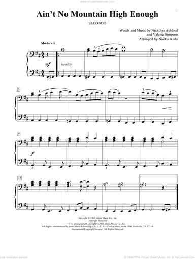 Ain't No Mountain High Enough (arr. Naoko Ikeda)