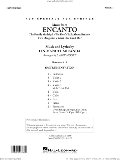 Music from Encanto (arr. Larry Moore) (COMPLETE)