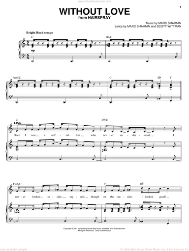 Without Love (from Hairspray)
