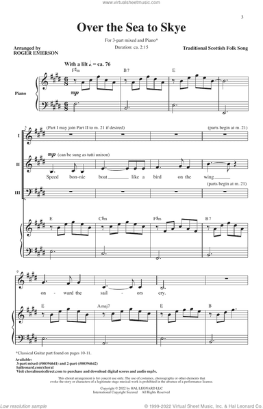 Over The Sea To Skye (arr. Roger Emerson)