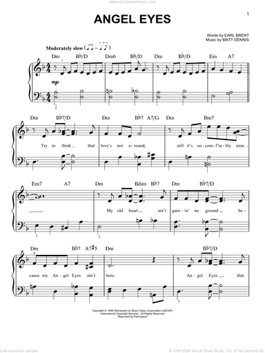 Angel Eyes, (beginner)
